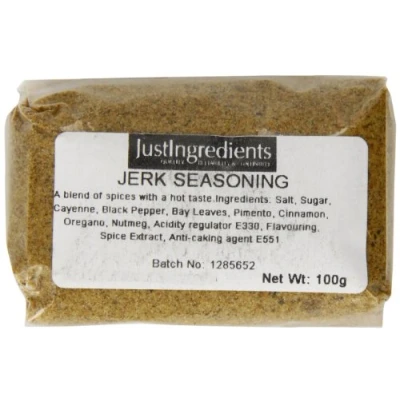Image of JustIngredients Essentials Jerk Spice Blend, 100 g Pack of 5
