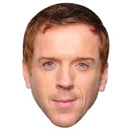 Image of FoxyPrinting Damian Lewis Celebrity Cardboard Party Face Mask Fancy Dress