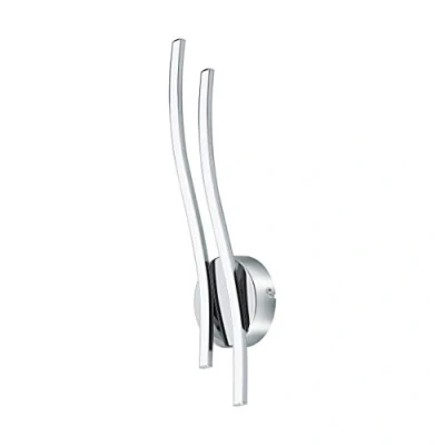 Image of Eglo Lighting Valmora Integrated Led Wall Light Chrome Uk Stock