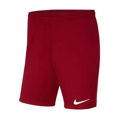 Image of Nike BV6855 677 Dri FIT Park 3 Shorts Men&#039;s Team RED/White Size S