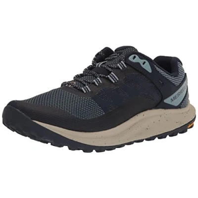 Image of Merrell Women&#039;s ANTORA 3 Hiking Shoe, SEA, 4.5 UK