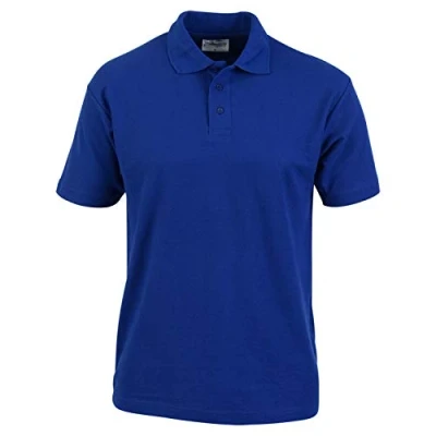 Image of Absolute Apparel Pioneer Royal Blue Polo Shirt Medium [AP AA11 M]
