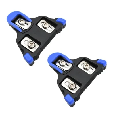 Image of LICQIC Cycling Cleats, Peloton Cleats Compatible with Shimano SPD SL (SH10/ SH11/SH12) &amp; SH51, Indoor Road Bike Bicycle Cleat Set