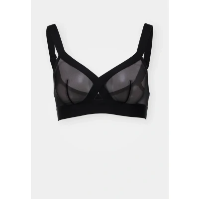 Image of DKNY Intimates Bralette Triangle bra, Women&#039;s, Size: Medium, Black