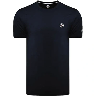 Image of Lambretta Mens Big &amp; Tall Chest Logo T Shirt 1XL Navy