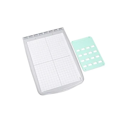 Image of Sizzix Stencil &amp; Stamp Craft Tool for Cardmaking, Mulitcolour, One Size