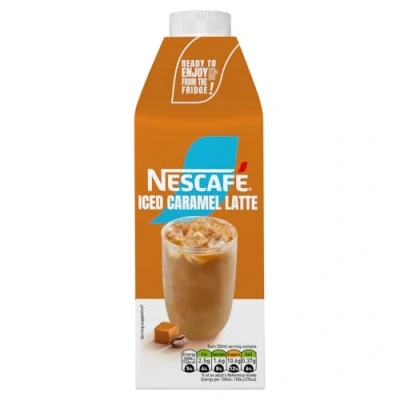 Image of NESCAFÉ Iced Coffee Caramel Flavour Latte 750ml
