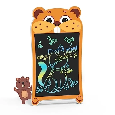 Image of GUYUCOM Kids Toys Gifts for 2 3 4 5 Year Old Boys Girls, Squirrel Drawing Pad 8.5Inch LCD Tablet Age 6, Toddlers Back to School Birthday Christmas