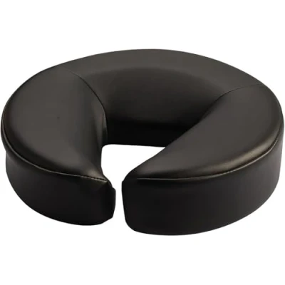 Image of Master Massage Universal Headrest Face Cushion/face Pillow for Table Black, 8.8CM Thick (Pack of 1), Black