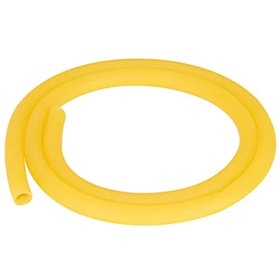 Image of Labasics Rubber Tubing, Pure Latex Amber Tubing Natural Tube 7/16 inch (12 mm) OD 5/16 (8 ID Highly Elastic and Strong, 1 Meter