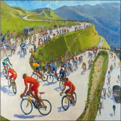Image of Woodmansterne Fine Art Male Birthday Card King of The Hill
