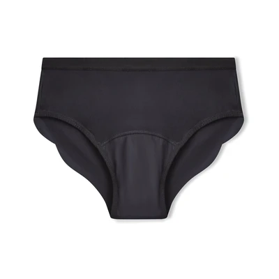 Image of NIXI Body Susie Black 10 VPL Free Hip Hugger Leakproof Knickers