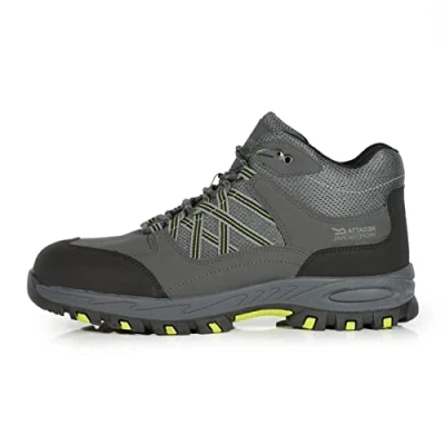 Image of Regatta Professional Men&#039;s Sandstone Safety Hiker Boots, Briar Lime, 8 UK