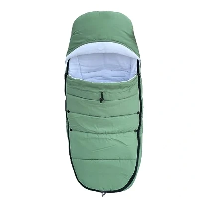 Image of Brogtorl Universal Pushchair Footmuff, Pram Accessories Compatible with Babyzen YOYO Machine Washable (Green)