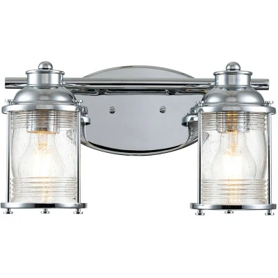 Image of Kichler Ashland Bay Wall Lamp Polished Chrome, IP44