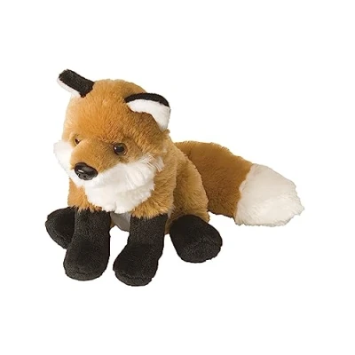 Image of Wild Republic Red Fox Plush Soft Toy, Cuddlekins Cuddly Toys, gifts for Kids 30 cm