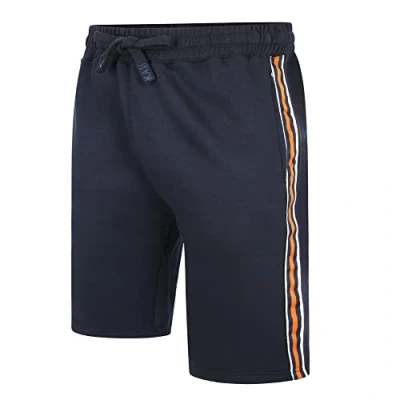 Image of KAM Lounge Gym Shorts Zip Pocket Lightweight 1 and 2 Pack Summer Sports Multipack by Jeanbase Navy 7XL