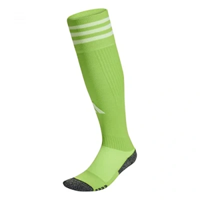 Image of adidas Unisex Adi 23 Socks, team semi sol green2/white, 6.5 8