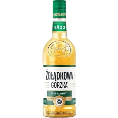 Image of Zoladkowa Gorzka Mint Vodka Liqueur Traditional Polish Made with a Select Blend of Herbs and Spices 28% ABV, 50cl