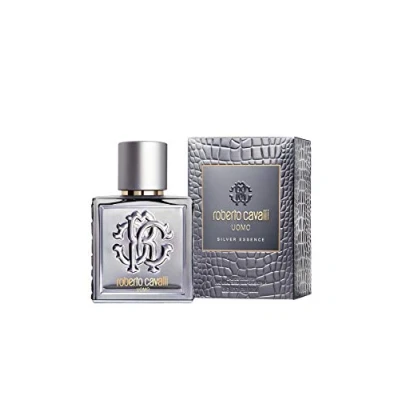 Image of Roberto Cavalli Uomo Silver Essence Eau De Toilette Spray, Multicoloured, 60 ml (Pack of 1)