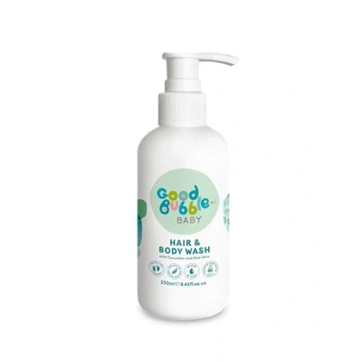 Image of Good Bubble Baby Hair and Body Wash with Cucumber Aloe Vera 250ml
