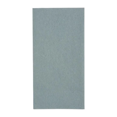 Image of Fiesta Recyclable Dinner Napkin Grey 40x40cm 3ply 1/8 Fold (Pack of 1000)