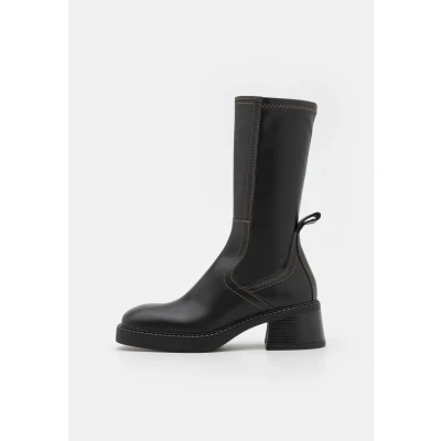 Image of E8 by Miista Women&#039;s Fabi Heeled Leather Chelsea Boots UK 8