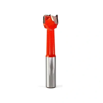 Image of CDBP 0.59 Inch(15mm) Diameter Carbide Tipped Hinge Boring Bit 70mm Long x 10mm Shank, Left hand rotation, 1PCS