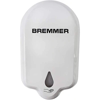 Image of Bremmer Hand Sanitizer Dispenser Wall Mounted 1Litre Automatic Soap Sanitiser