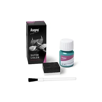 Image of KAPS Super Color, Leather Dye for Natural Leather, Faux and Fabric, 25 ml (165 Turquoise)