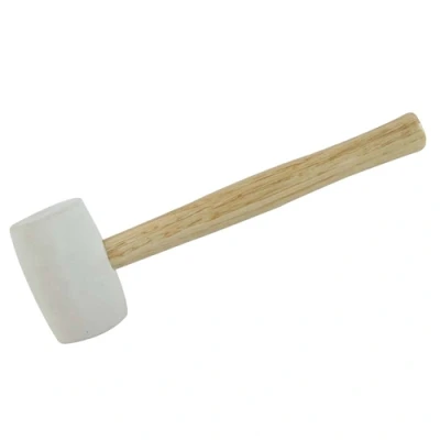 Image of Silverline White Rubber Mallet 32oz (907g)