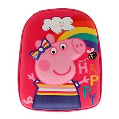 Image of Peppa Pig EVA Children&#039;s Backpack, 32 cm, 6.5 Liters, Pink
