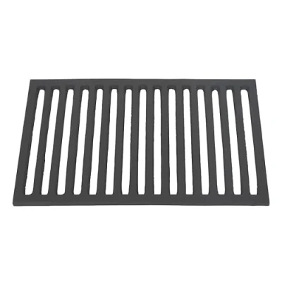 Image of 18 Inch Spanish/Valencia Dog Basket Fire Grate Flat Cast Iron