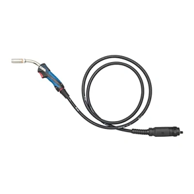 Image of Binzel MB25 EVO PRO 25 AK Mig Torch with Euro Connection, 230A CO2, 200A Mixed Gas 4m
