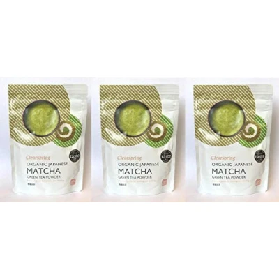 Image of (Pack Of 3) Organic Premium Matcha Tea (Pouch) CLEARSPRING WHOLEFOODS