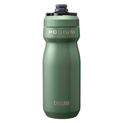Image of CAMELBAK Podium Vacuum Insulated Stainless Steel 530ml Sports Cycling Water Bottle Leakproof Design