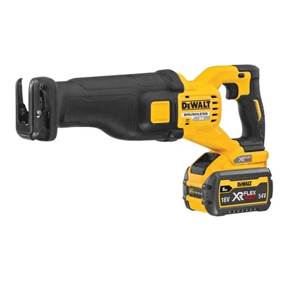 Image of DeWalt DCS389T2 Cordless 54V FlexVolt Reciprocating Saw, 2X 6Ah Batteries, Charger and Caase