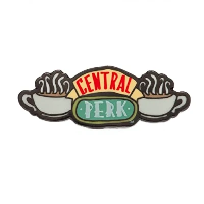 Image of Friends Enamel Pin Badge (Central Perk Design) 4cm x 2cm Official Merchandise
