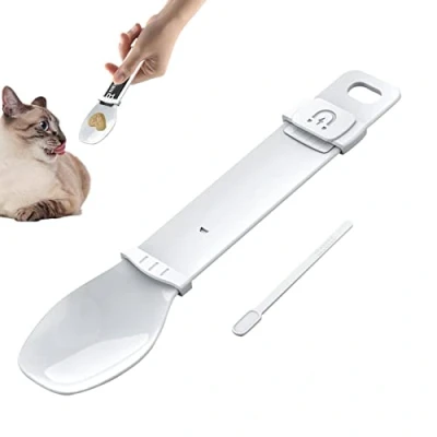 Image of Cat Treats Spoon, Strip Squeeze Liquid Snack Feeding Treat Dispenser Squeezer For Wet Food, Puppy, Small Pets, Supplies