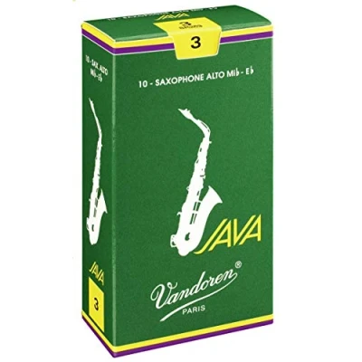 Image of Vandoren Java Strength 1 Alto Saxophone Reed piece