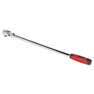 Image of Sealey Premier Ratchet Wrench Flexi Head Extra Long 600mm 1/2&quot;Sq Drive