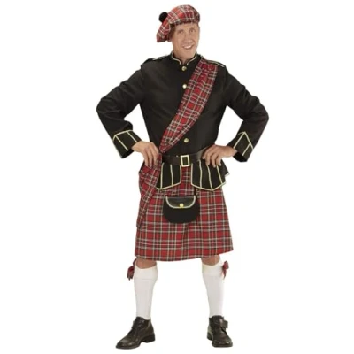 Image of Widmann wdm59234 Scottish Costume ? Multicoloured, Extra Large