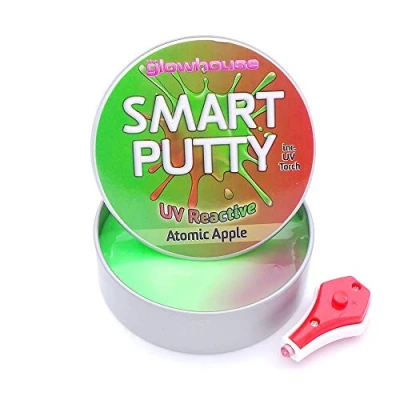 Image of The Glowhouse Colour Changing Smart Putty UV Reactive (Atomic Apple)