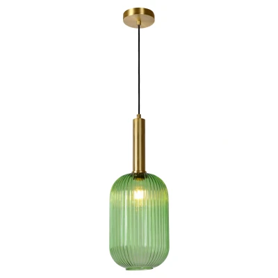 Image of Maloto Retro Pendant Light Ø 20cm 1xE27 Green