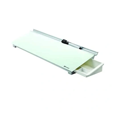 Image of Nobo Diamond Glass Personal Desktop Panel (Dimensions: W460 x D150 H60mm) 1905174