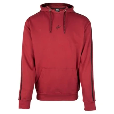 Image of Banks Oversized Hoodie Burgundy Red/Black 3XL