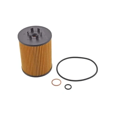 Image of 11427506677, 11427511161 Oil Filter BLUE PRINT ADB112112 with seal ring gaskets Insert BMW: 6 Convertible, 5 Saloon, Touring