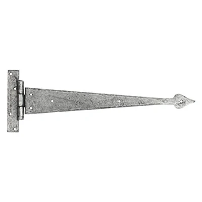 Image of From The Anvil Pewter 4 Inch Arrow Head T Hinge (Pair)