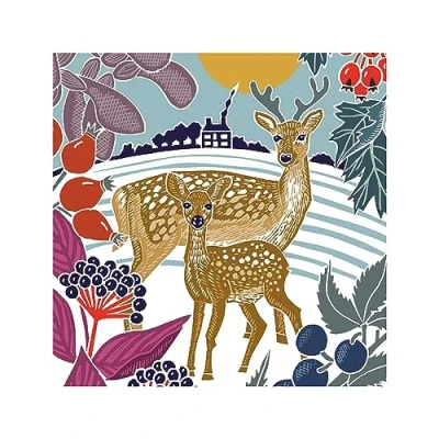 Image of Marie Curie Winter Deer Christmas Cards Pack of 10
