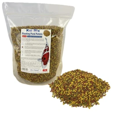 Image of Pet Friend Koi Mix Pond Fish Food 1kg 3mm Pellet